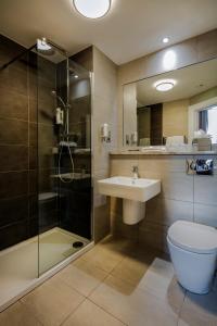 Koupelna v ubytování Cassidys Hotel