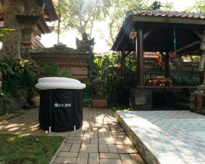 Zahrada ubytování Ubud Backpacker Hostel