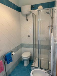 Koupelna v ubytování B&B Eracle