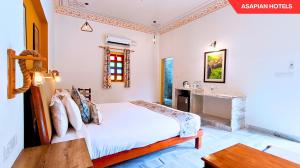 Anantvan Ranthambore By Greetoe Resorts客房内的一张或多张床位