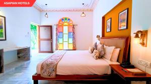 Anantvan Ranthambore By Greetoe Resorts客房内的一张或多张床位