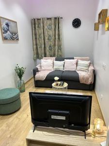 Posezení v ubytování Studio confortable très proche du Centre de Nîmes