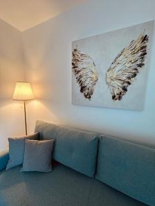 منطقة جلوس في The Nest Apartment
