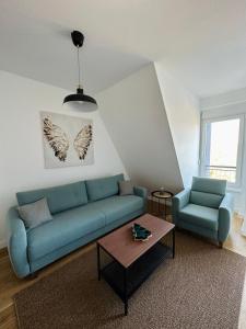 منطقة جلوس في The Nest Apartment