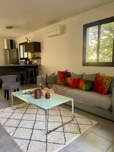 Posezení v ubytování Maison T4 Saint Cyprien