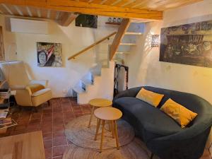 Posedenie v ubytovaní Hameau de la Suyère