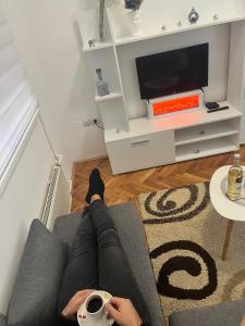 Ruang duduk di Apartman Dionis SM 2