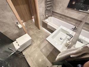 Kúpeľňa v ubytovaní Apartament Południowy W80 + 3 fotografie