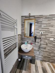 Koupelna v ubytování Casa Roxana