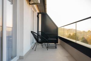 Μπαλκόνι ή βεράντα στο Apartmani VIZIJA
