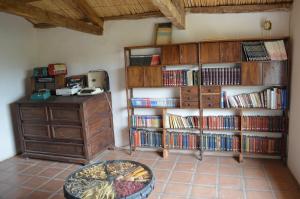 Biblioteca de la casa rural