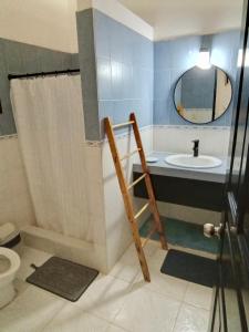 Koupelna v ubytování Hotel Rincon Rubi