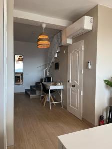 Μια τηλεόραση ή/και κέντρο ψυχαγωγίας στο B&B Casa-Bienvenido