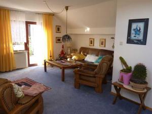 Posezení v ubytování Ferienwohnung Koenig