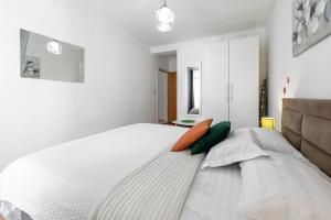 Ein Bett oder Betten in einem Zimmer der Unterkunft Villa Nick