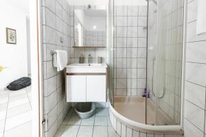 Ein Badezimmer in der Unterkunft Villa Nick