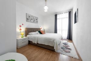 Ein Bett oder Betten in einem Zimmer der Unterkunft Villa Nick