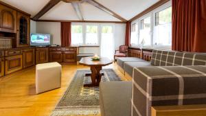 O zonă de relaxare la Chalet Alpenrösli