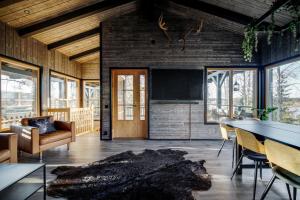 Et opholdsområde på Villa Metsanhenki Himos