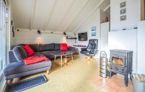 Posezení v ubytování Two-Bedroom Holiday Home In Thisted