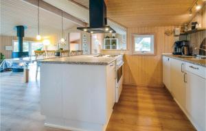 Η κουζίνα ή μικρή κουζίνα στο Four-Bedroom Holiday Home In Fjerritslev