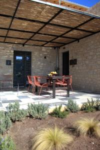 Patio nebo venkovní prostory v ubytování Lithero Suites