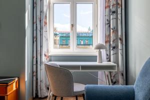 Et opholdsområde på Spa & Wellness Hotel Silva