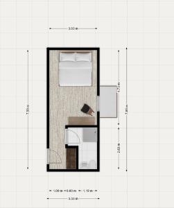 Planimetria di Apartmenthaus Beaverwier