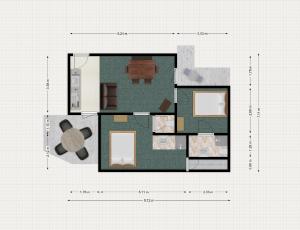 Planimetria di Apartmenthaus Beaverwier