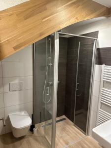Koupelna v ubytování Hotel Kreuz Renchen