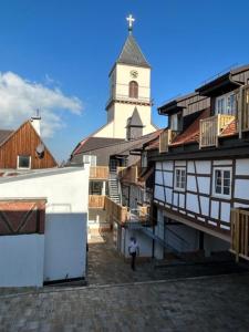 Budova, kde se hotel nachází