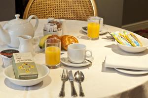 Opciones de desayuno disponibles en The Cottage