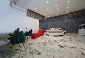 Posezení v ubytování Hotel Manuela