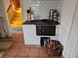 Köök või kööginurk majutusasutuses Stuga i Småland