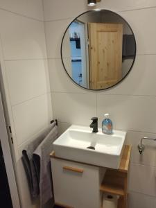 Ένα μπάνιο στο Appartement Valentino
