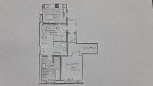 Grundriss der Unterkunft Bernsteinbad Koserow - Haus Fünf Elemente Ferienwohnung Feuer