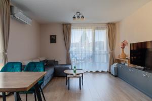 Χώρος καθιστικού στο Artemida Apartment