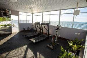 Fitness centrum a/nebo fitness zařízení v ubytování Rede Andrade Barra