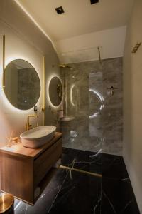 Koupelna v ubytování UpArt Home & Spa