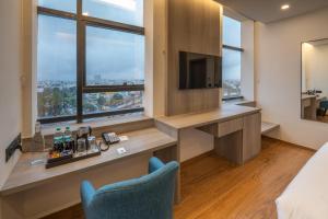 The Lofts at Central Point的厨房或小厨房