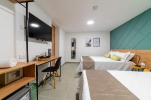 Postel nebo postele na pokoji v ubytování Casa Gracia Hotel Boutique