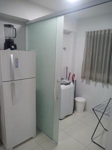 Bilik mandi di Apartamento completo 3 quartos Suíte Sala Cozinha Lavanderia e perto de tudo +38 gambar