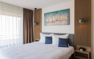 Posteľ alebo postele v izbe v ubytovaní Amazing Apartment In Murter With Wifi + 6 fotografií