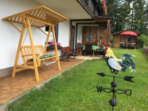 Zahrada ubytování Panorama-Ferienwohnung Isser
