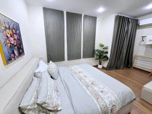 Letto o letti in una camera di H2, Wi-Fi 1,000 Mbps, Near MRT, Fashion Island