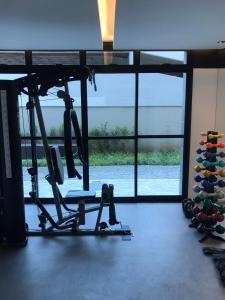 Palestra o centro fitness di Studio Moderno no Centro - Check-in Digital e Wi-Fi Rápido