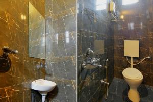 Koupelna v ubytování FabHotel Tiru Residency
