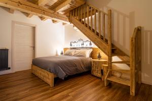 Postel nebo postele na pokoji v ubytování Agriturismo La Dolza + 30 fotografií