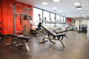 Fitnes oz. oprema za telovadbo v nastanitvi Radisson Hotel Yuma