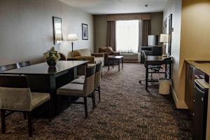 Posezení v ubytování Radisson Hotel Edmonton Airport